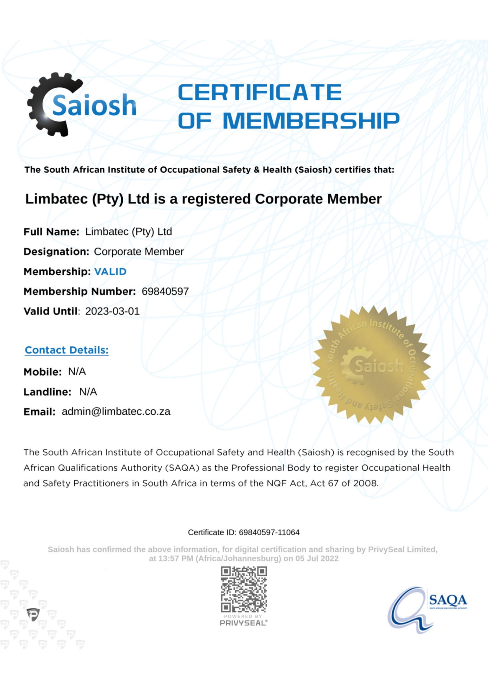 Membership Certificate-1